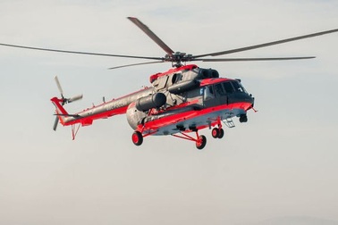 Rơi trực thăng ở Nga, 6 người thiệt mạng