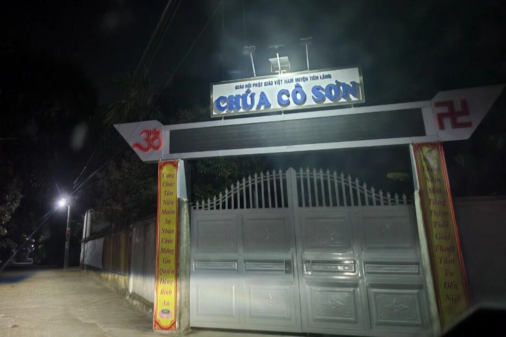 Trụ trì chùa Cô Sơn ở Hải Phòng bị bắt - 2 Trụ trì chùa Cô Sơn ở Hải Phòng bị bắt - 2