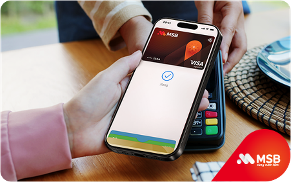MSB đẩy mạnh thanh toán không tiếp xúc qua Apple Pay - 1 MSB đẩy mạnh thanh toán không tiếp xúc qua Apple Pay - 1