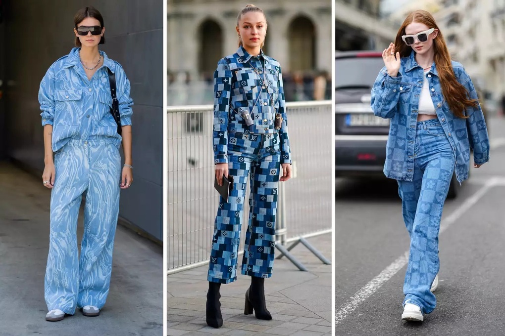 Phối đồ denim từ đầu đến chân thế nào để trông sành điệu? - 4 Phối đồ denim từ đầu đến chân thế nào để trông sành điệu? - 4