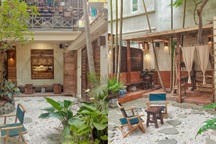 Quán cà phê sân vườn mang đậm phong cách Nhật Bản giúp xoa dịu tâm hồn