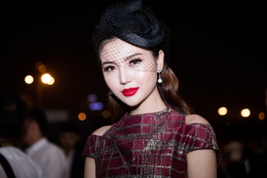 Ngọc Duyên lần đầu xuất hiện trước công chúng sau đăng quang Miss Global