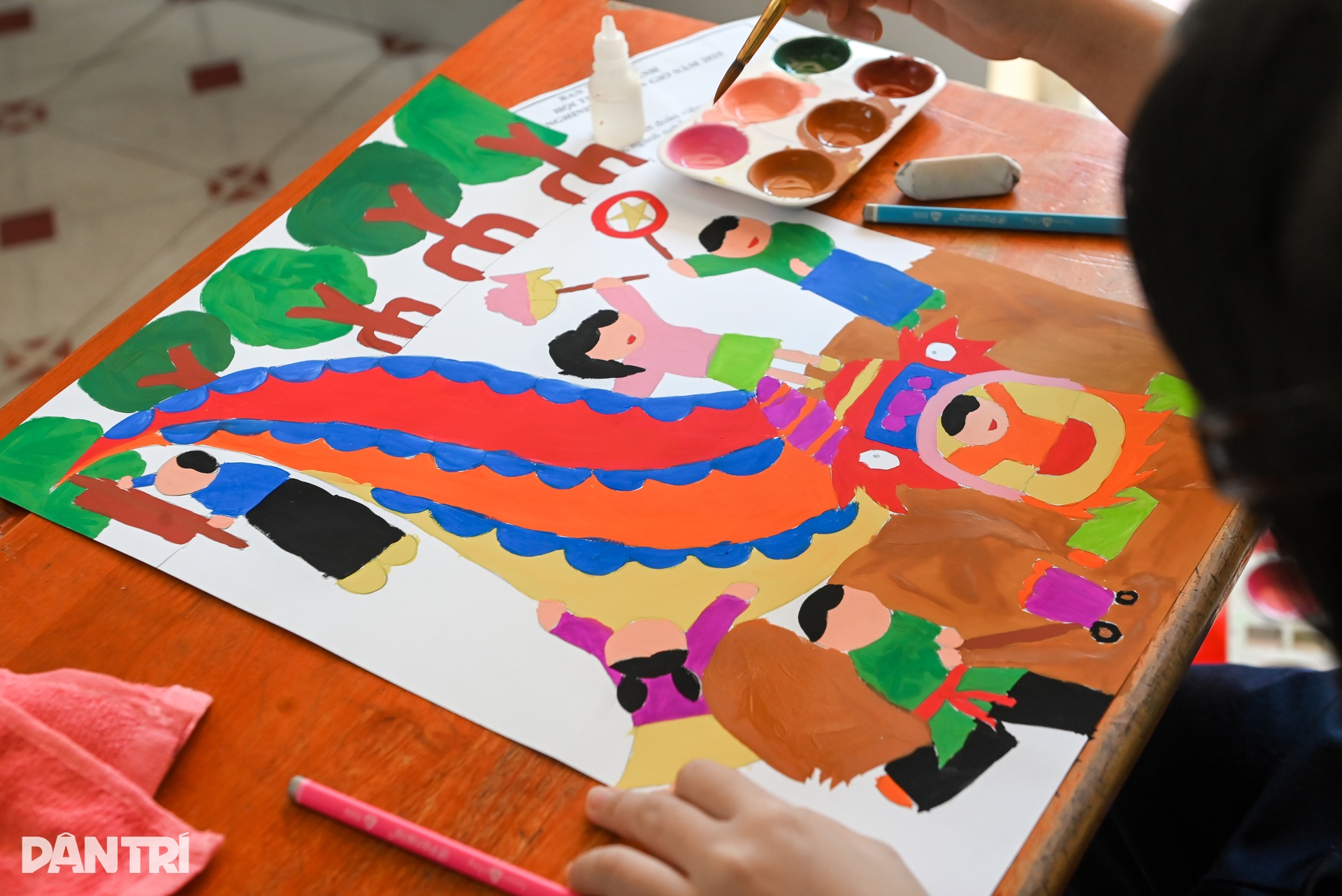 Gần 200 họa sĩ nhí khoe tài vẽ tranh chào Lễ hội Nghinh Ông Cần Giờ - 5
