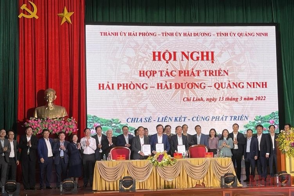 Hải Dương, Hải Phòng, Quảng Ninh cùng bắt tay để phát triển - 1 Hải Dương, Hải Phòng, Quảng Ninh cùng bắt tay để phát triển - 1