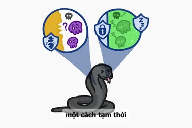 Vì sao loài vật có nọc độc không thể tự gây nguy hiểm?