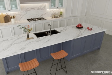 Hành trình kiến tạo kiệt tác đá thạch anh của thương hiệu Top 3 thế giới