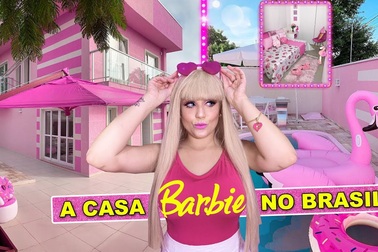 Bruna, người có tầm ảnh hưởng trên mạng xã hội, búp bê sống của Brazil