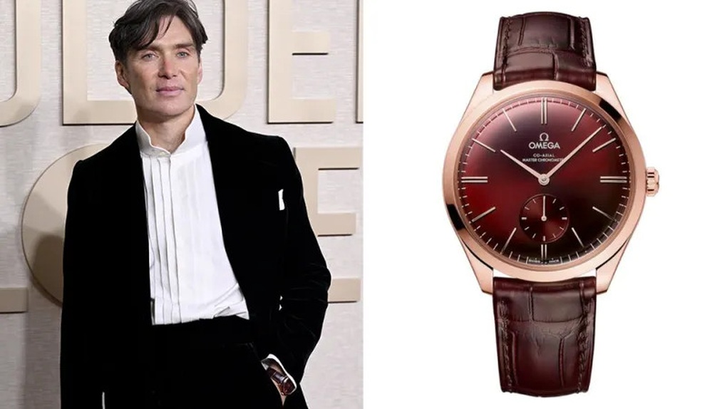 Timothée Chalamet đeo đồng hồ méo mó, giá 7 tỷ đồng đến Quả Cầu Vàng 2024
