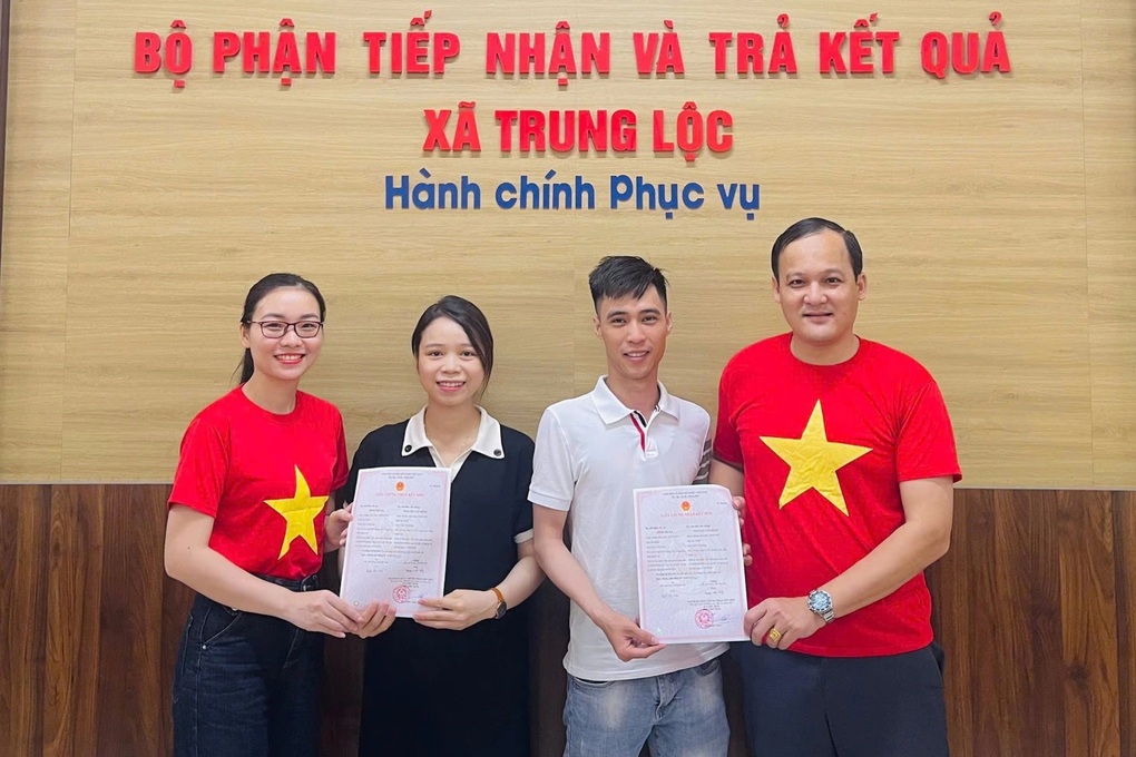 Đăng ký kết hôn tại xã, chú rể ngoại quốc nhận kết quả sau 5 ngày - 1 Đăng ký kết hôn tại xã, chú rể ngoại quốc nhận kết quả sau 5 ngày - 1