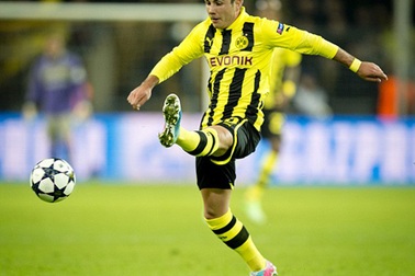 Mario Gotze chính thức lỡ hẹn với chung kết Champions League