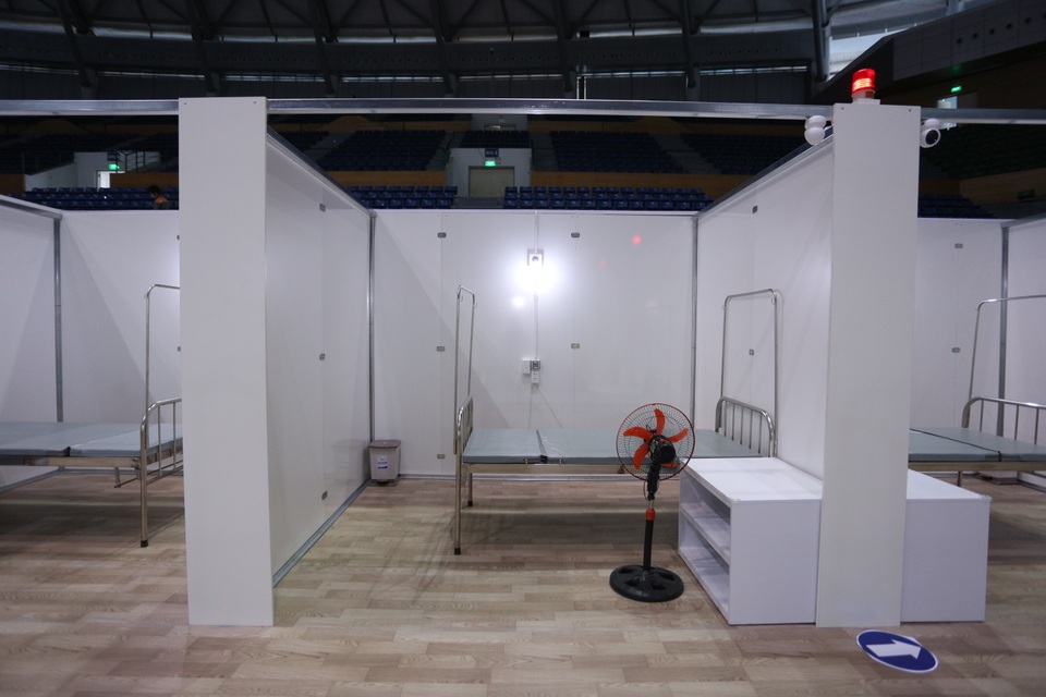 Hình ảnh mới nhất bên trong Bệnh viện dã chiến Tiên Sơn trước giờ bàn giao - 9