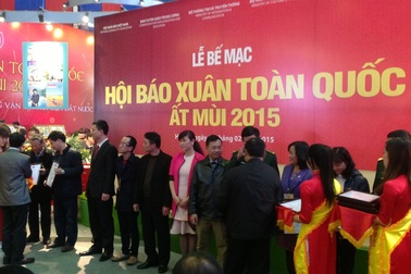 Bế mạc Hội báo Xuân Ất Mùi 2015