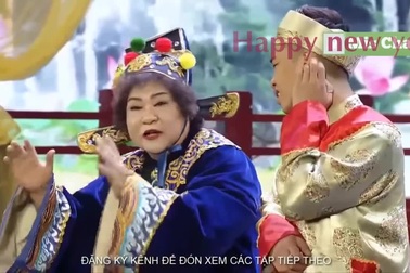 Nghệ sĩ Minh Vượng dí dỏm hài hước với vai Táo hưu trí