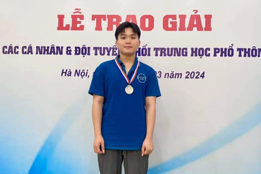Một học sinh "trường làng" vào đội tuyển Olympic quốc tế và châu Á 2024