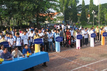 Cần Thơ: Hơn 300 sinh viên tham gia Hội thao Sinh viên 