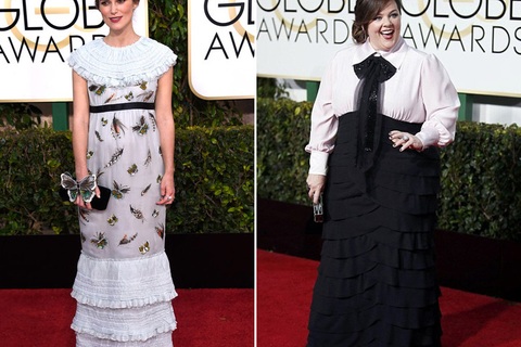 Những bộ váy xấu nhất tại Quả Cầu Vàng 2015