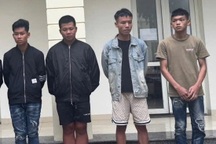 Bị nhóm “phượt đêm” khiêu khích, 5 thanh niên mang đinh ba rượt đánh