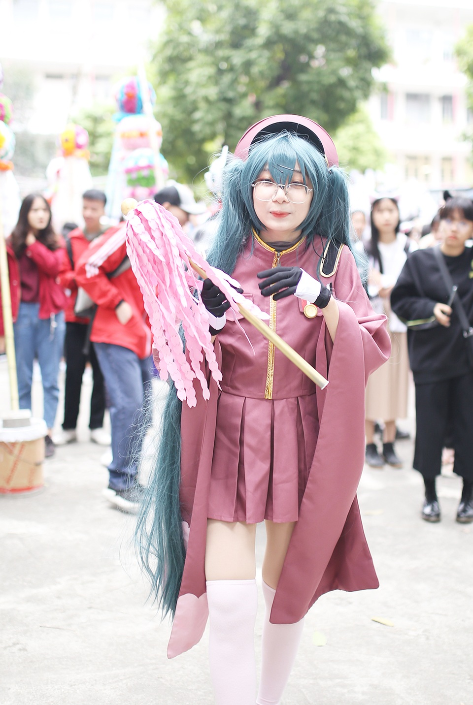 Bạn trẻ Việt tập làm bánh mochi, diễn cosplay tại lễ hội Nhật Bản - 8 Bạn trẻ Việt tập làm bánh mochi, diễn cosplay tại lễ hội Nhật Bản - 8