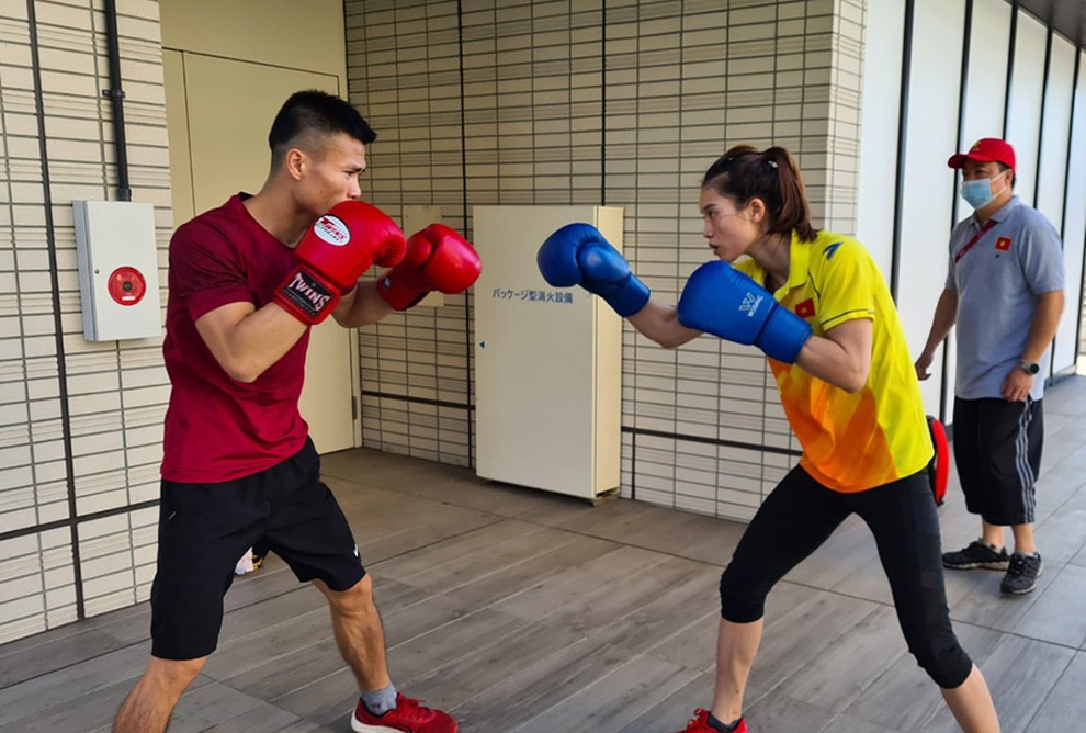 Ánh Viên, Tiến Minh hăng say luyện công ở Olympic Tokyo - 5 Ánh Viên, Tiến Minh hăng say luyện công ở Olympic Tokyo - 5