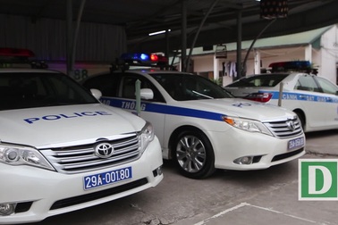 Dàn xe dẫn đoàn CSGT Hà Nội sẵn sàng cho Thượng đỉnh Mỹ - Triều