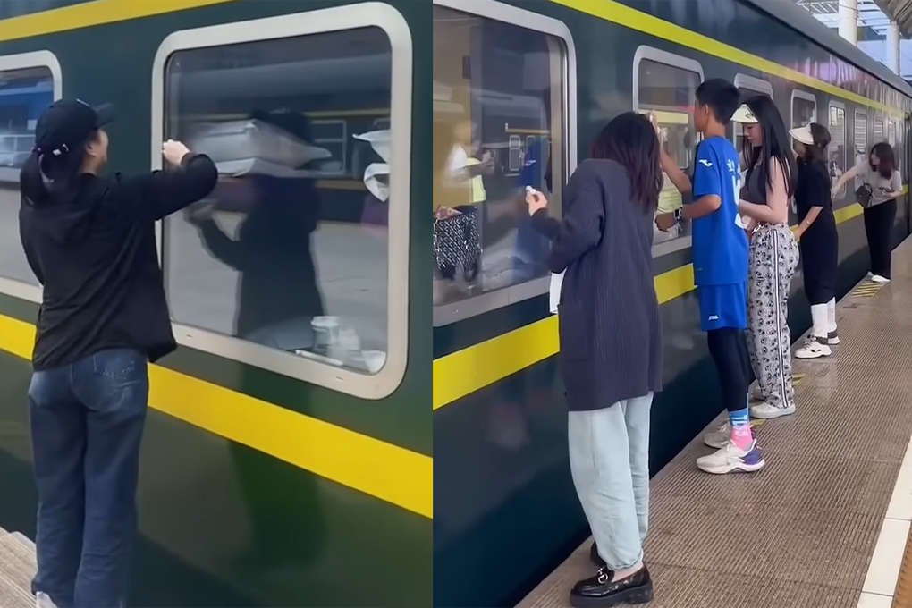Seltsamer Zug in China: Passagiere müssen Sauerstoff atmen, Fenster selbst putzen - 1 Chuyến tàu kỳ lạ ở Trung Quốc: Hành khách phải thở oxy, tự lau cửa kính - 1