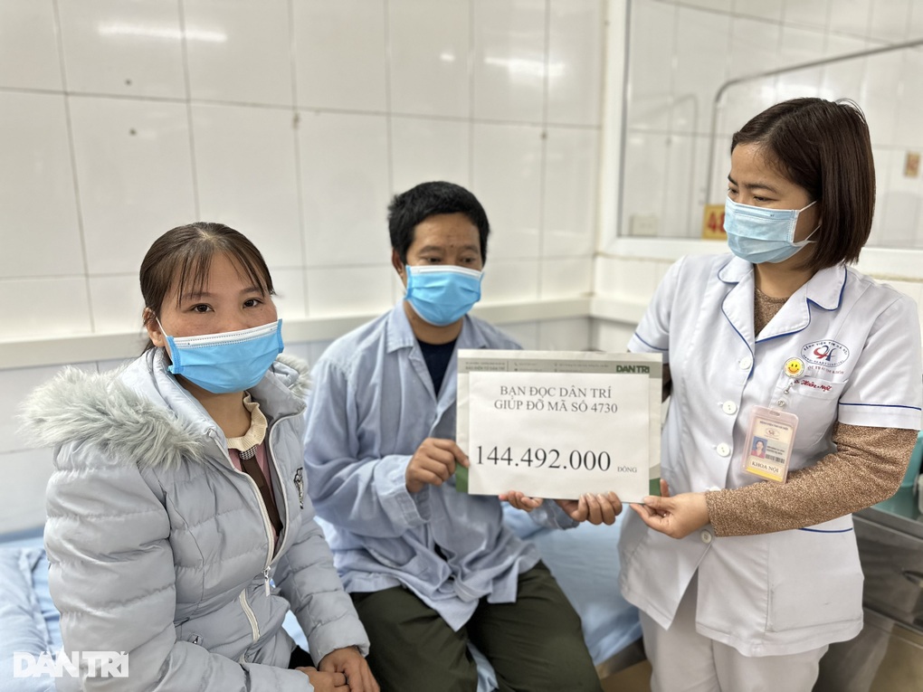 Người bố nghèo tràn dịch màng tim được giúp đỡ gần 230 triệu đồng - 3 Người bố nghèo tràn dịch màng tim được giúp đỡ gần 230 triệu đồng - 3