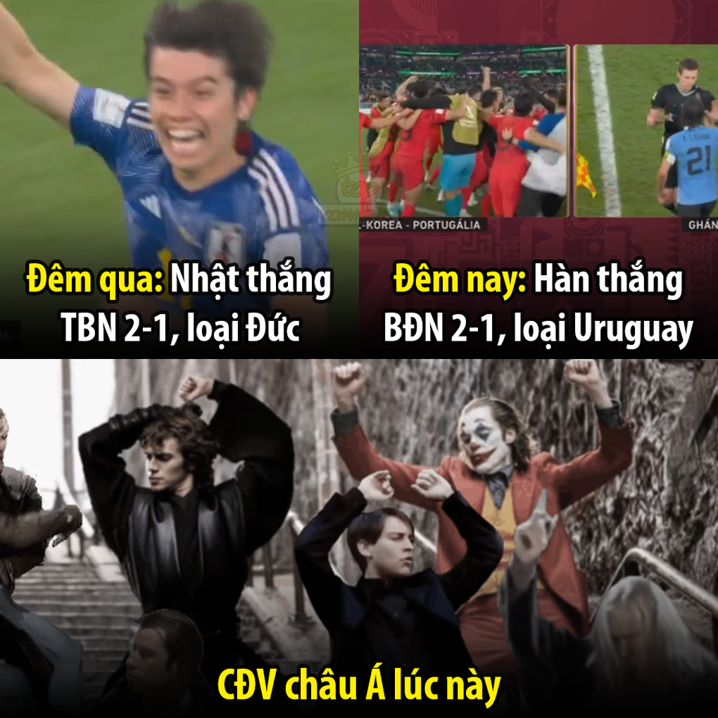 Cổ động viên châu Á đã có những phút giây bùng nổ khi các đội bóng của châu lục đánh bại các đội bóng mạnh (Ảnh: Top Comments). Cổ động viên châu Á đã có những phút giây bùng nổ khi các đội bóng của châu lục đánh bại các đội bóng mạnh (Ảnh: Top Comments).