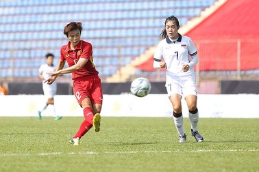 ĐT nữ Việt Nam 1-1  ĐT nữ Thái Lan: Chia điểm, chia hy vọng