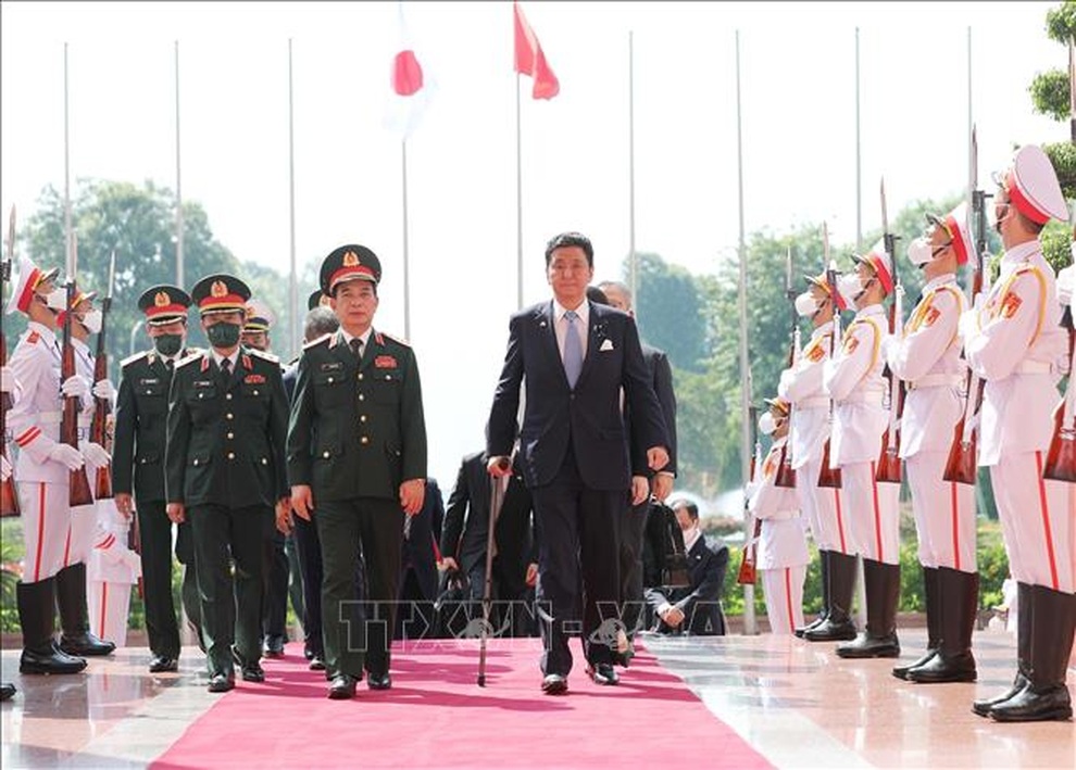 Bộ trưởng Bộ Quốc phòng Nhật Bản thăm chính thức Việt Nam - 1 Bộ trưởng Bộ Quốc phòng Nhật Bản thăm chính thức Việt Nam - 1