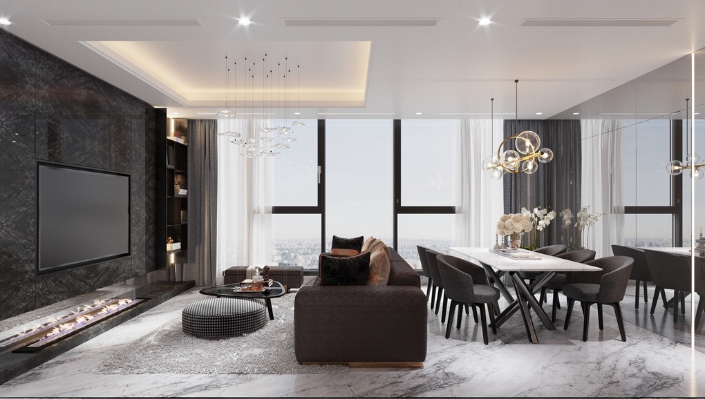 Yếu tố tạo nên sức hút của tòa tháp phủ kính tràn tại trung tâm quận 7 - 2 Yếu tố tạo nên sức hút của tòa tháp phủ kính tràn tại trung tâm quận 7 - 2