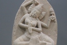 Phù điêu nữ thần Sarasvati được công nhận bảo vật quốc gia