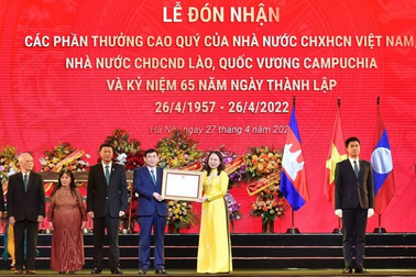 BIDV đón nhận phần thưởng cao quý và kỷ niệm 65 năm thành lập
