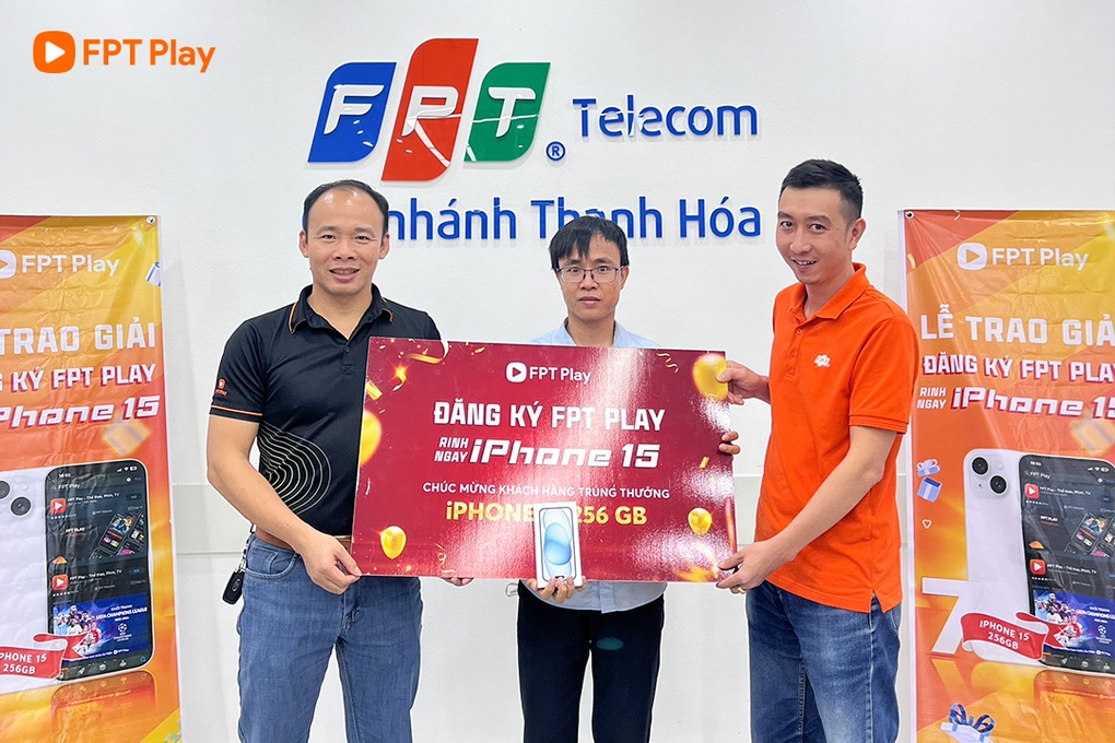 FPT Play trao thưởng 7 iPhone 15 trị giá 200 triệu đồng cho khách hàng - 5 FPT Play trao thưởng 7 iPhone 15 trị giá 200 triệu đồng cho khách hàng - 5