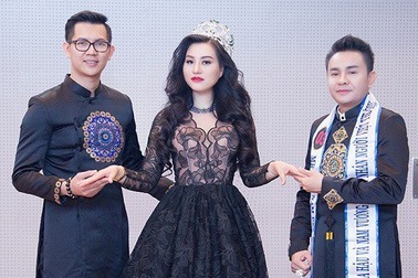 Nữ Hoàng Trần Huyền Nhung quyền quý ngồi ghế nóng bán kết hoa hậu và nam vương doanh nhân thế giới