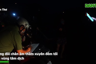 Những chiến sĩ công an trắng đêm canh Covid-19