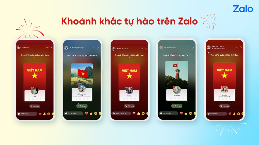 1 triệu người dùng đổi khung ảnh đại diện và hình nền Zalo mừng đại lễ 30/4 - 3 1 triệu người dùng đổi khung ảnh đại diện và hình nền Zalo mừng đại lễ 30/4 - 3