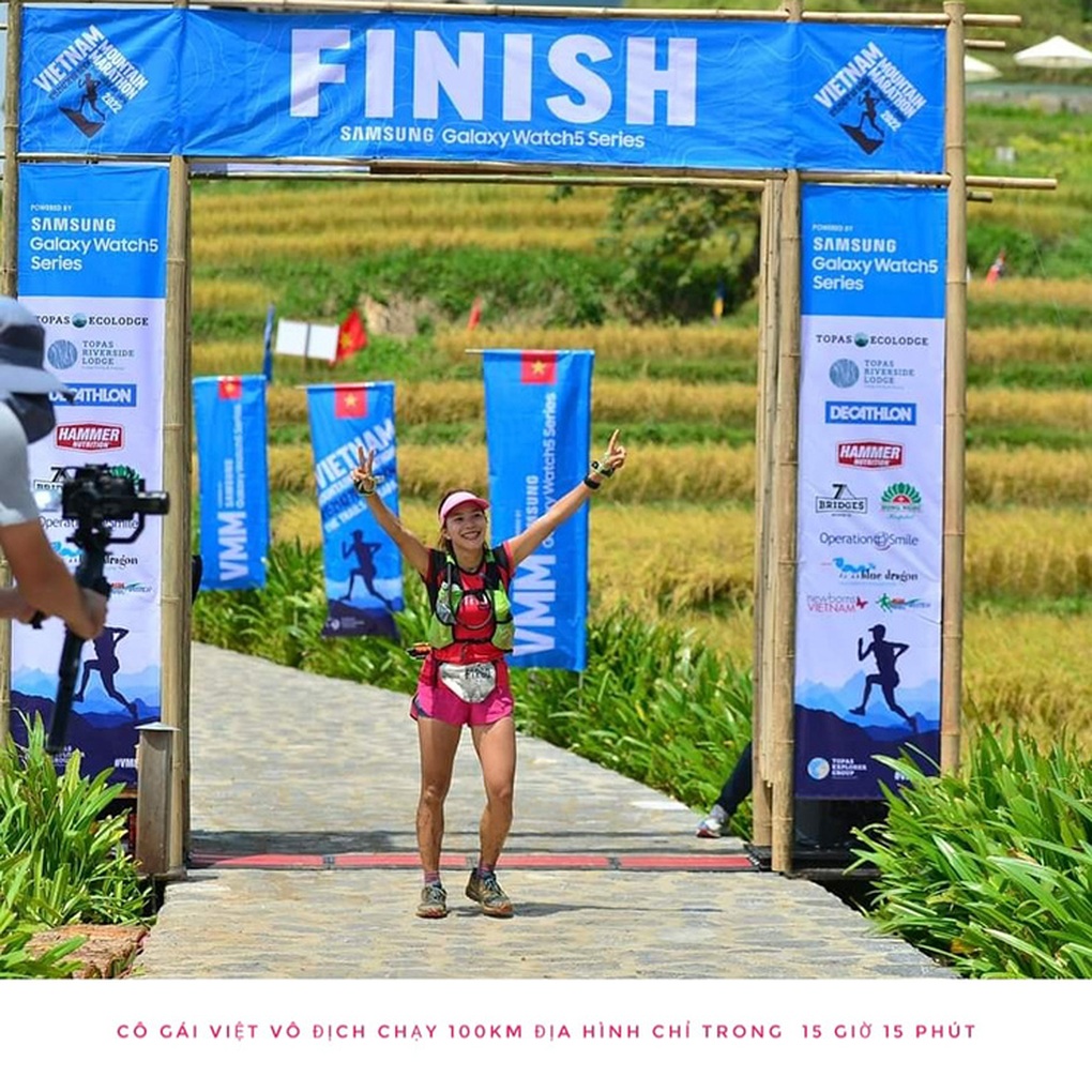 Nữ vận động viên Việt Nam chạy 100km trong 15 tiếng - 1 Nữ vận động viên Việt Nam chạy 100km trong 15 tiếng - 1