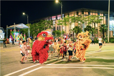 Đêm hội trăng rằm "Ánh trăng tuổi thơ" tại khu đô thị Anlac Green Symphony