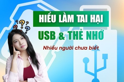 Những hiểu lầm tai hại về USB, thẻ nhớ nhiều người vẫn mắc