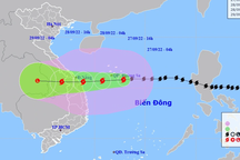 Bão Noru tăng lên cấp 14, nhiều tỉnh miền Trung mưa to