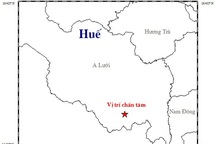 4 trận động đất liên tiếp ở Huế