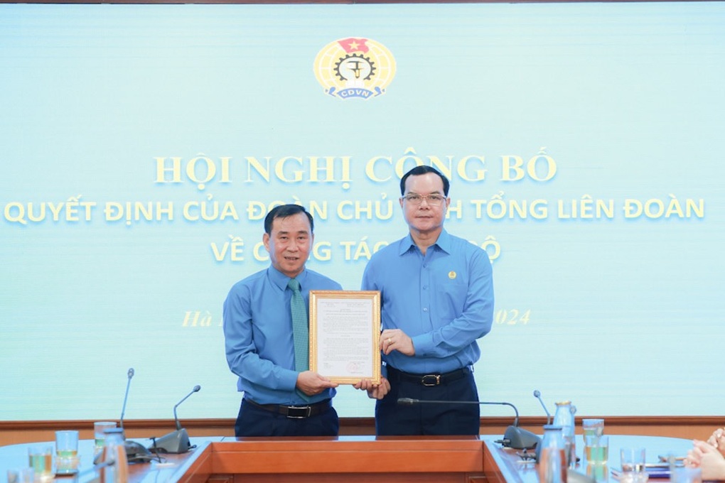 Bổ nhiệm cán bộ phụ trách tài chính Tổng Liên đoàn Lao động Việt Nam - 1
