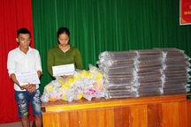 Bắt giữ 2 đối tượng vận chuyển trái phép gần 1 tạ thuốc nổ