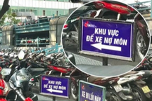 Xôn xao hình ảnh bãi gửi xe "phân biệt đối xử với sinh viên nợ môn"