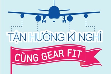 Tận hưởng kỳ nghỉ cùng Gear Fit