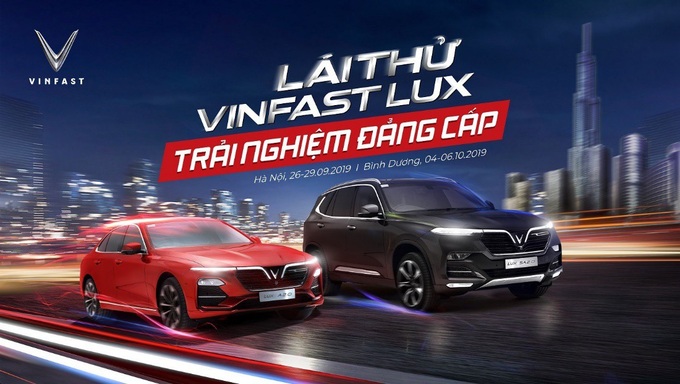 Vinfast tổ chức chương trình lái thử xe Lux cùng chuyên gia Quốc tế - Ảnh 1.