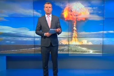 Truyền hình Nga hướng dẫn người dân chuẩn bị tình huống chiến tranh