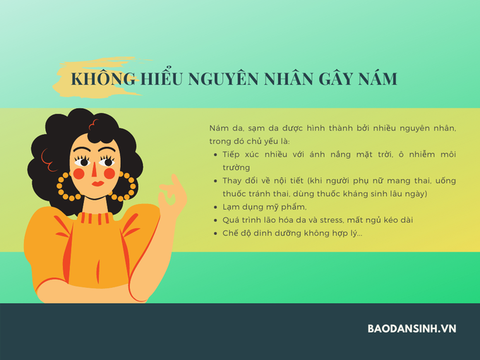 Nguyên nhân khiến bạn trị nám thất bại? - Ảnh 1.