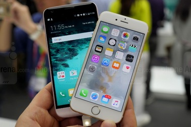 So sánh nhanh LG G5 và iPhone 6s