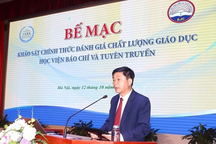 Học viện Báo chí và Tuyên truyền hoàn thành khảo sát chất lượng giáo dục